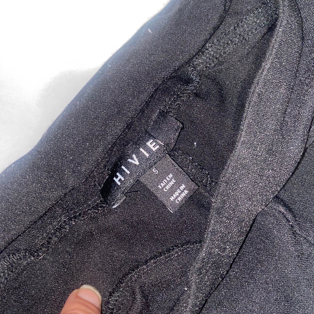 black pants